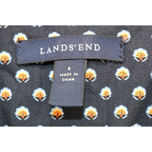 Land's End Women's Brown Corduroy Blazer-Pockets-Size 8-Three Buttons-Business - Picture 4 of 13